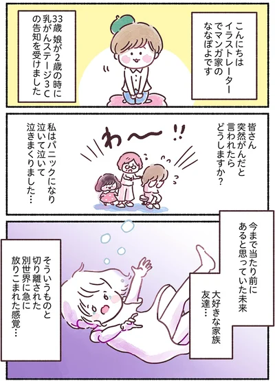 突如がんだと言われたらどうしますか？