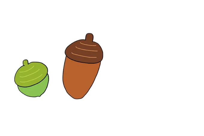 どんぐりの恨み…