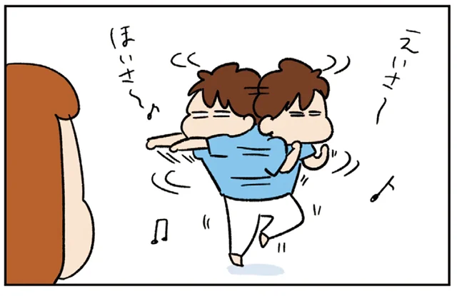 「今日から仕事や！」非常に楽しそうにダンスを始める夫、仕事が楽しみなの？