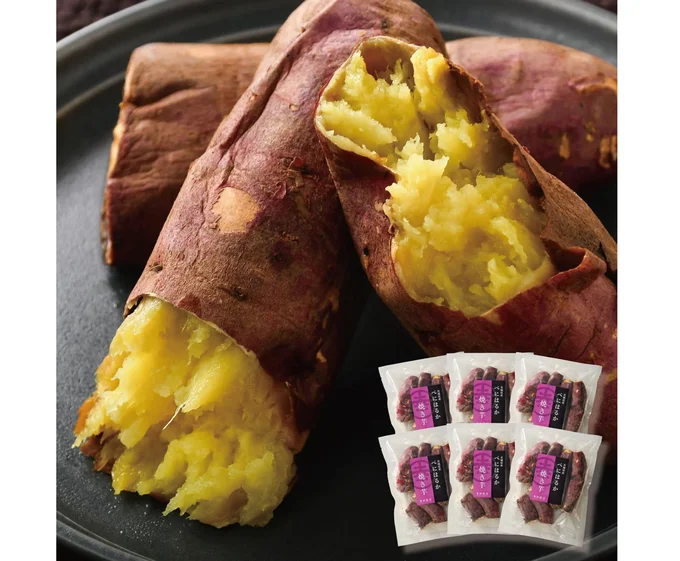 ねっとり甘い紅はるかの焼き芋