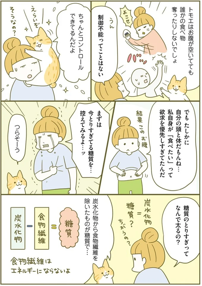 『ズボラでも痩せる！ ネコちゃんのゆるゆるダイエット塾』より
