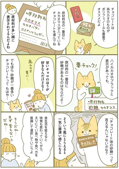 『ズボラでも痩せる！ ネコちゃんのゆるゆるダイエット塾』より