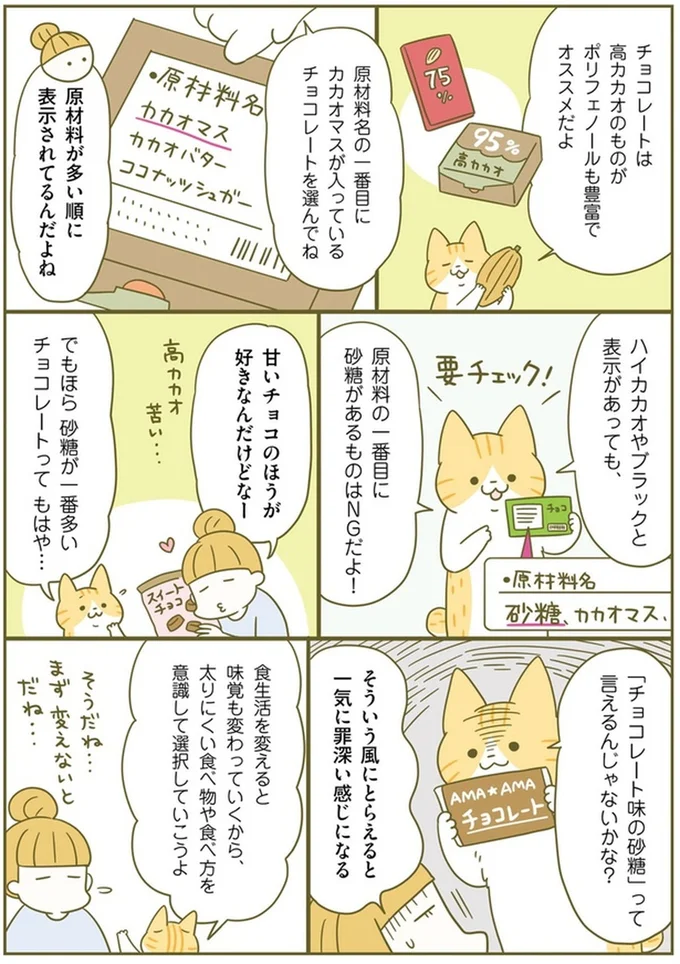 『ズボラでも痩せる！ ネコちゃんのゆるゆるダイエット塾』より