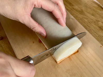 使う分だけ切って…