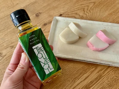 意外な組み合わせ！板かまぼこ×オリーブオイル