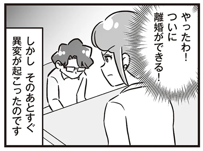 ついに離婚ができる！