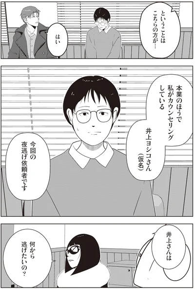 今回の夜逃げ依頼者です