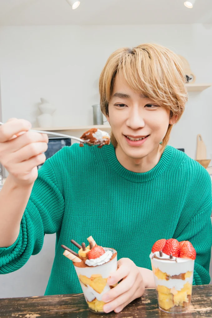 クリームの温度はお好みで！