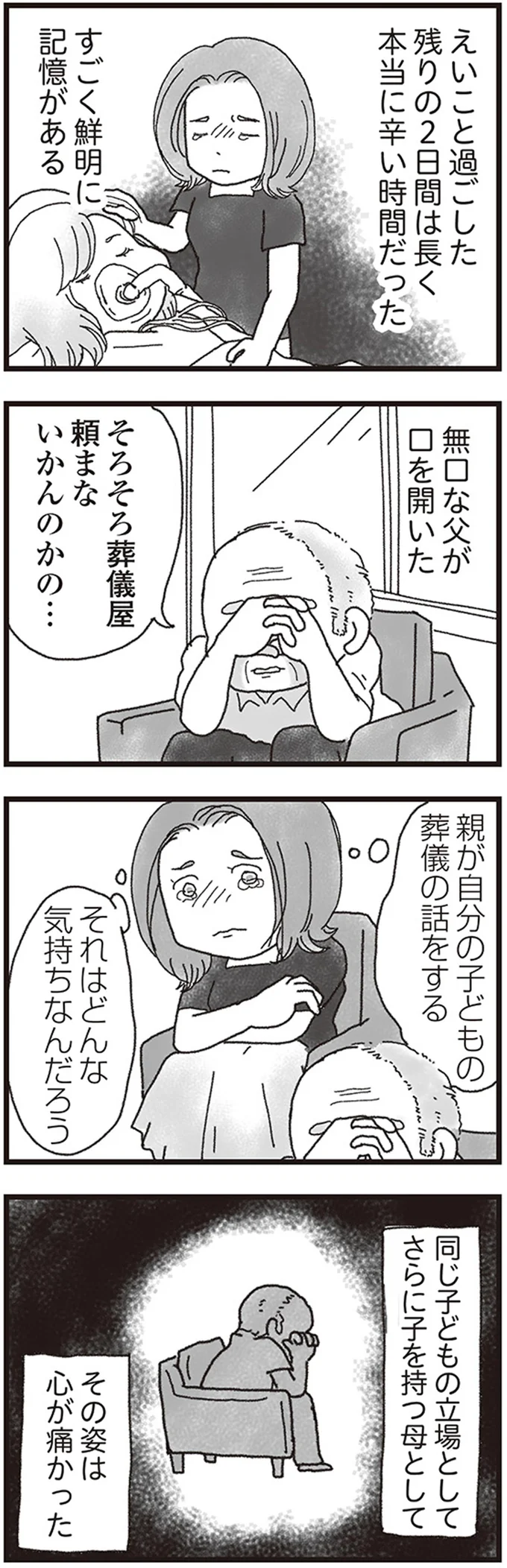 そろそろ葬儀屋頼まないかんのかの…