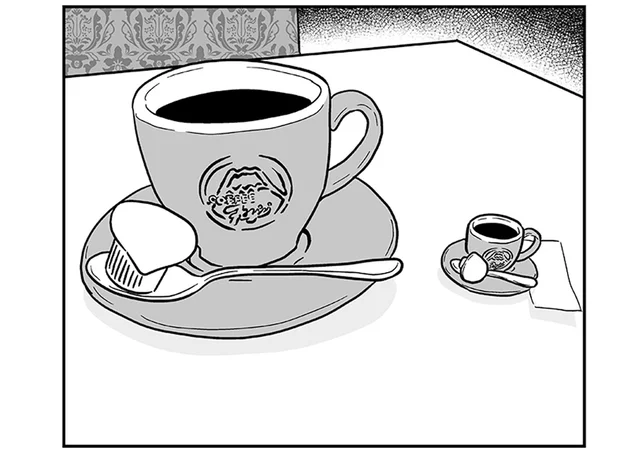 コーヒーの親子だぁ～！ ガチャで出たプライズの元となったお店へ行く「ガチャの旅」