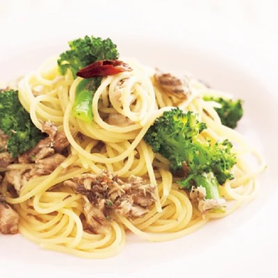 さば缶＋にんにくでイタリアン！ 「さばとブロッコリーのパスタ」はお財布にもやさしいレシピです
