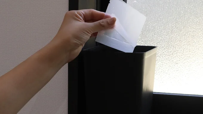 使い終わったらそのまま捨てられる　　▶サイズ展開は？