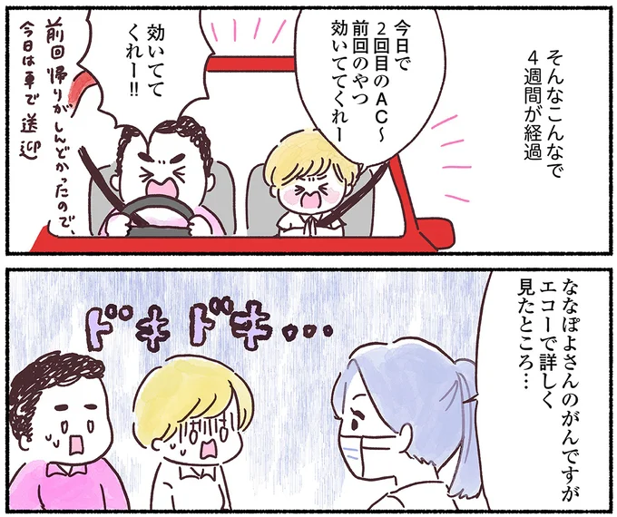 エコーで詳しく見たところ…