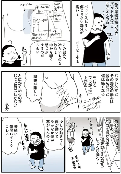  『50代おひとり様、５％の希少乳がんになりました』より