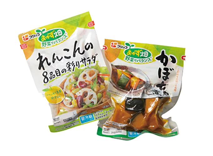 豆腐、漬物、納豆、パウチお惣菜をチェック