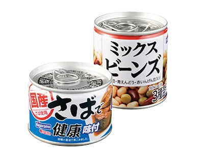 焼きのり、さば缶、ツナ缶はレギュラーメンバー