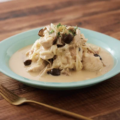 鶏むねカルボナーラ