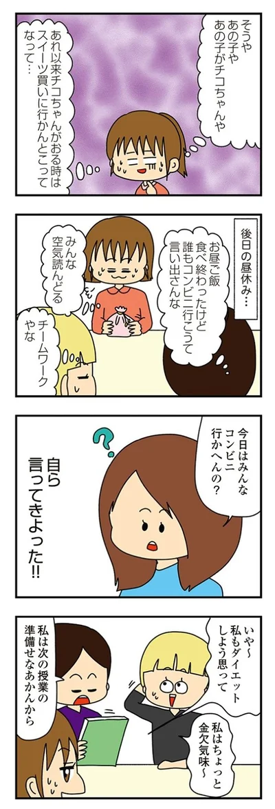 今日はコンビニ行かへんの？