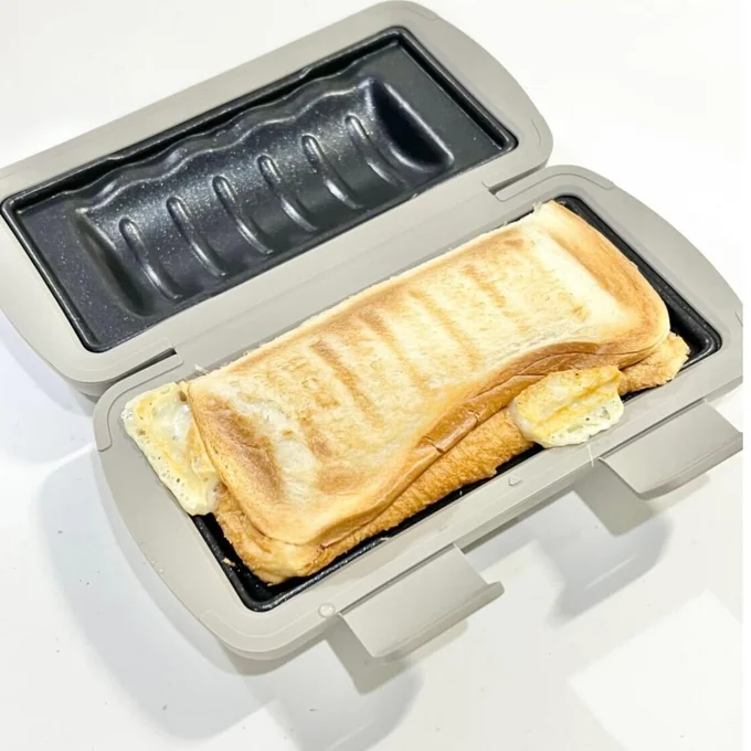 しっかりと焦げ目もついていてビックリ！　　▶中はどう？