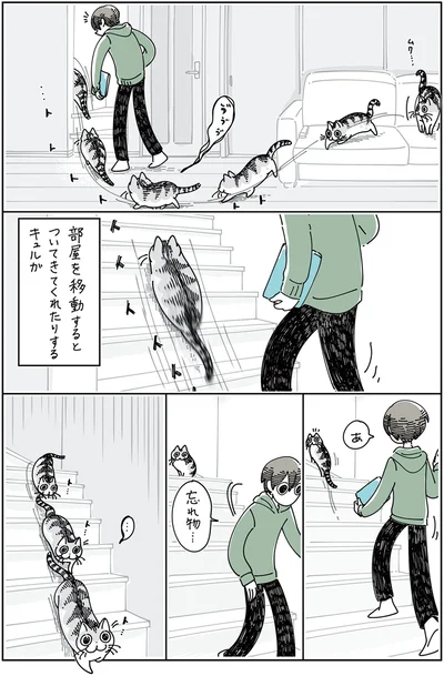 部屋を移動すると…