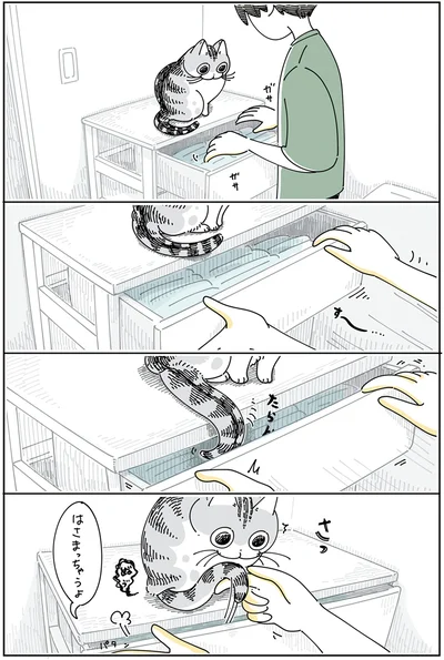 はさまっちゃうよ