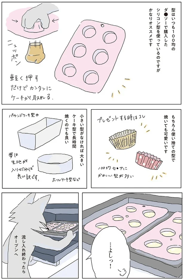 『眠れぬ夜はケーキを焼いて』より