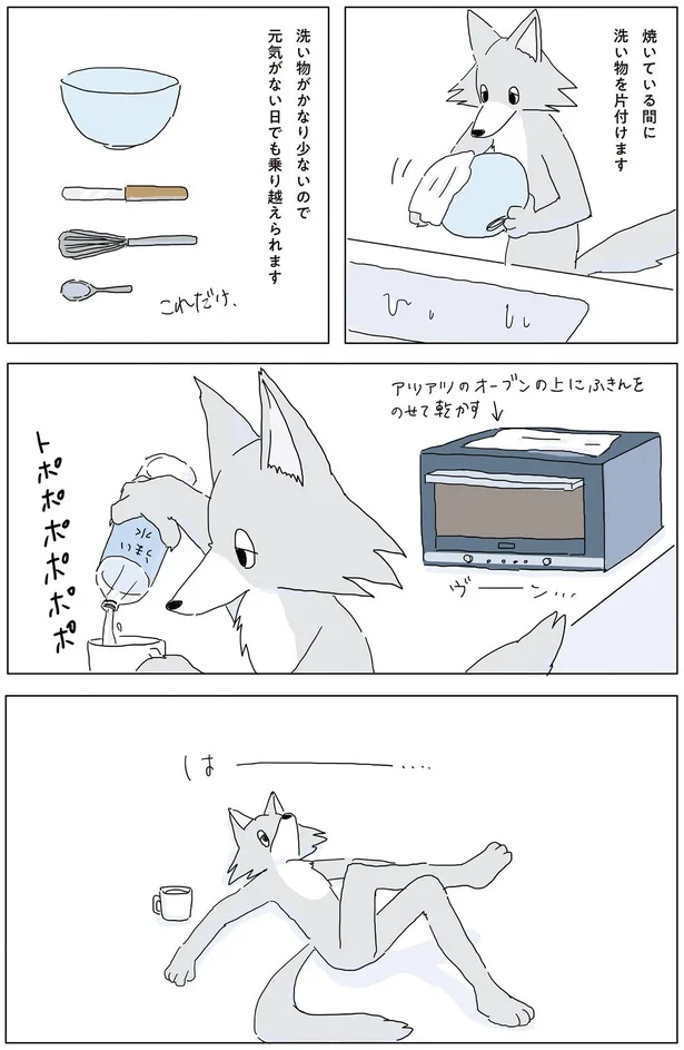 『眠れぬ夜はケーキを焼いて』より