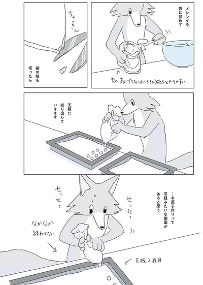 『眠れぬ夜はケーキを焼いて』より