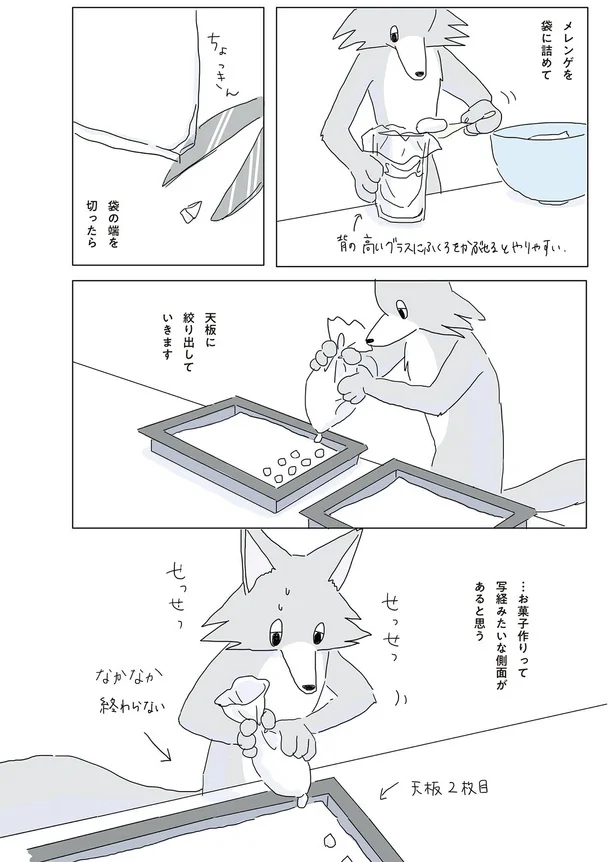 『眠れぬ夜はケーキを焼いて』より