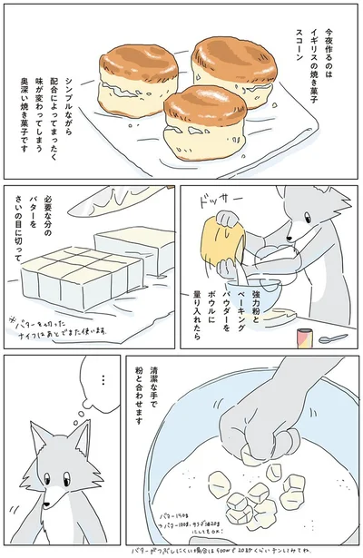 『眠れぬ夜はケーキを焼いて』より