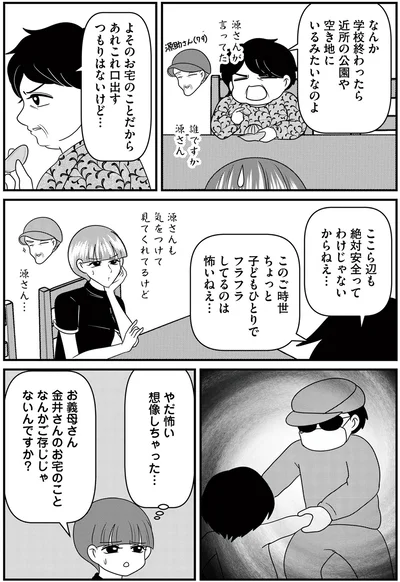 近所の公園や空き地にいるみたいなのよ