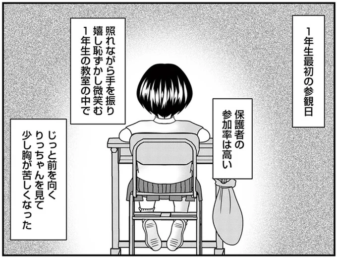 少し胸が苦しくなった