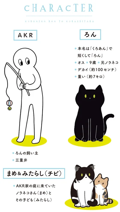 『黒猫ろんと暮らしたら5』より