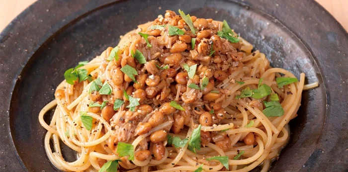 納豆なのにイタリアン！クセになる「やみつき納豆パスタ」