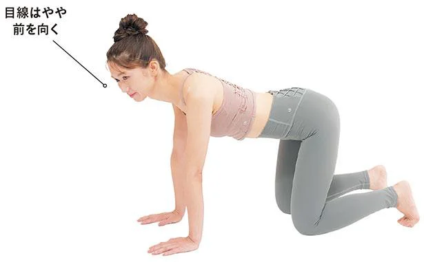 STEP1　四つ這いになる