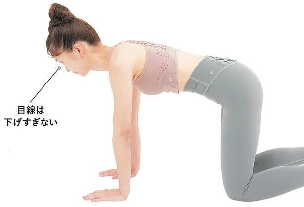 STEP1　四つ這いになる