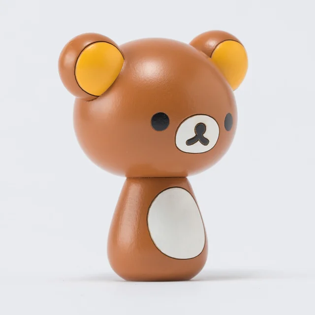 リラックマが｢こけし｣に変身！ 職人が仕上げた伝統工芸品に癒される