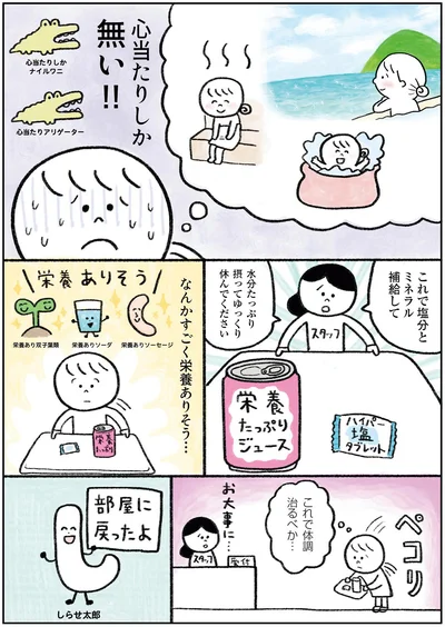 これで塩分とミネラル補給して