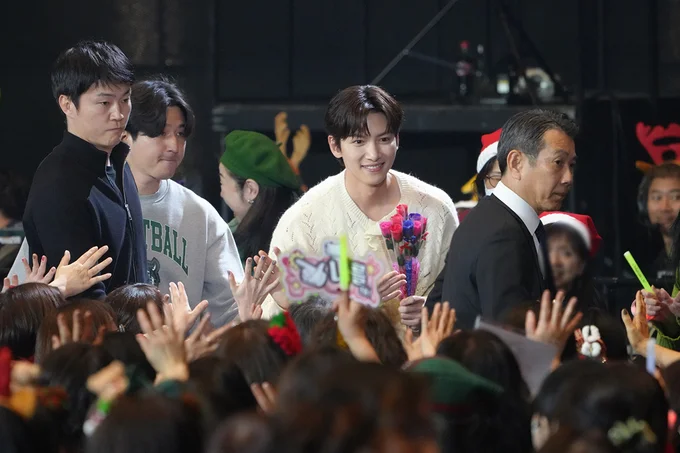 3階席から再登場！ファンは大興奮！