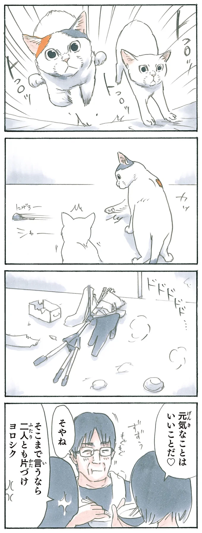 二人とも片づけヨロシク