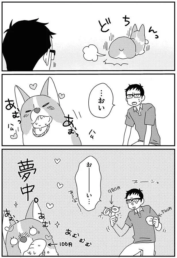 『あしょんでよッ-～うちの犬ログ～8』より