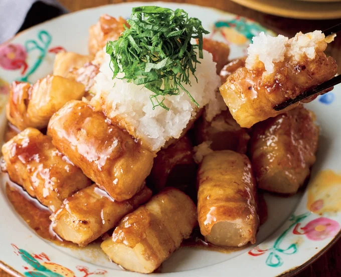 豚バラ大根巻き