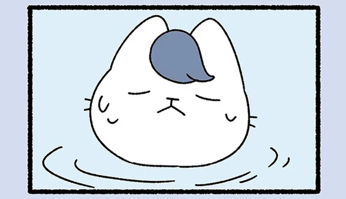 川に棲んでいた「けるぴー」はお風呂が大好き！ 飼い主と一緒に入浴すると？