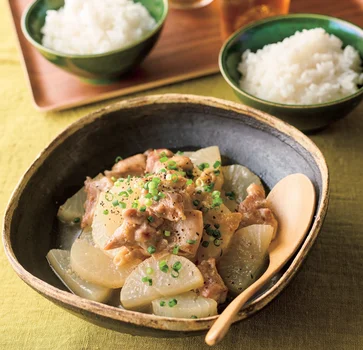 甘い大根の煮ものが苦手な人にもオススメ！「とり塩大根」【山本ゆりさんの冬野菜おかず】