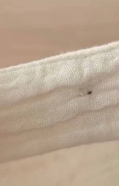 完成（裏）▶玉留めをするとき糸が短い場合は…（⇒次へ）