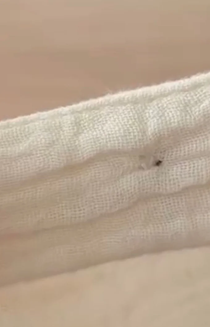 完成（裏）▶玉留めをするとき糸が短い場合は…（⇒次へ）