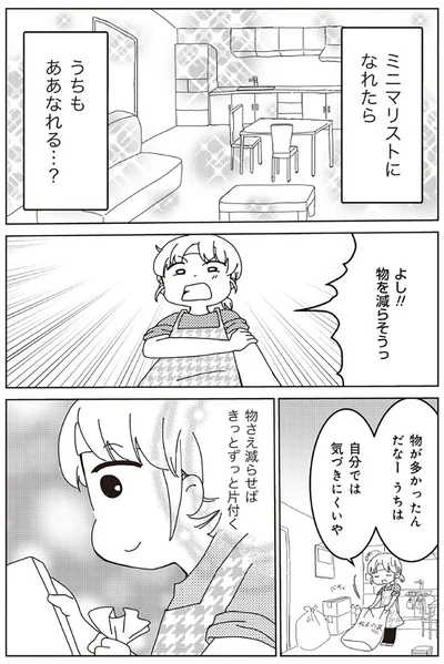 ミニマリストになれたらうちもああなれる？
