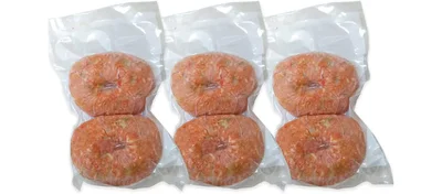 明和食品 大阪の味ゆうぜん 無添加 牛100% ゆうぜんハンバーグ 6個(真空パック2個入×3)