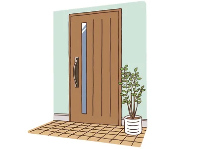 運気を上げたいなら、面倒でも玄関から出入りするようにして