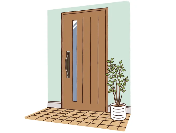 運気を上げたいなら、面倒でも玄関から出入りするようにして